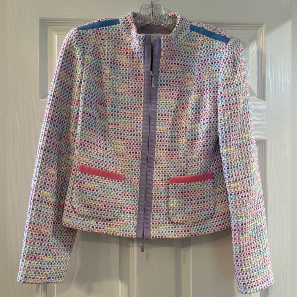 Doncaster NWOT brightly colored jacket size 4